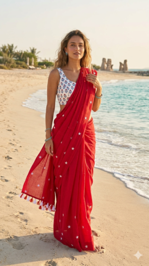 Star Khadi Saree
